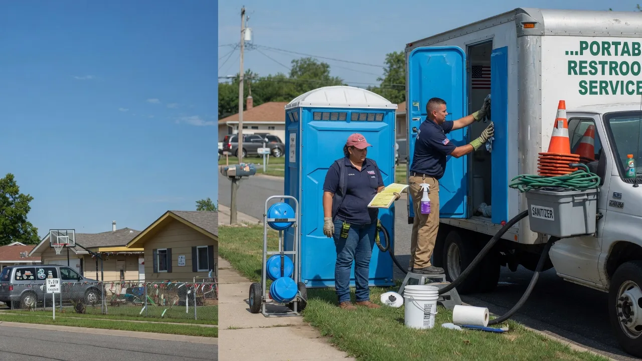 Portable Toilet Rental in Melrose, LA near me